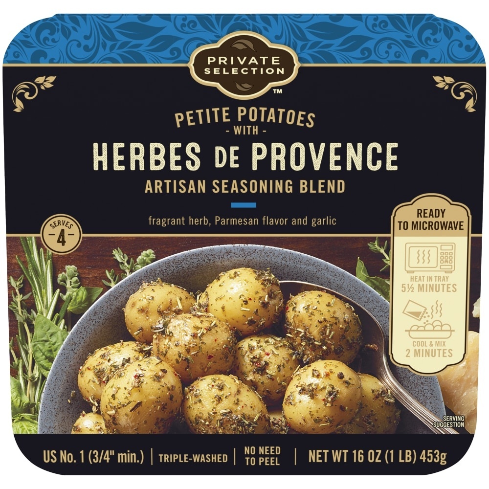 slide 1 of 1, Private Selection Petite Potatoes With Herbes De Provence Seasoning Blend, 16 oz