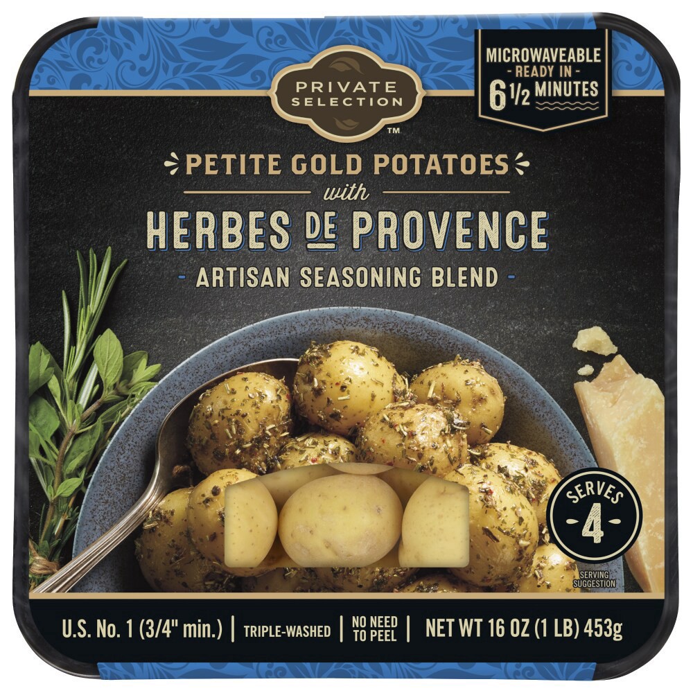 slide 1 of 3, Private Selection Petite Potatoes With Herbes De Provence Seasoning Blend, 16 oz