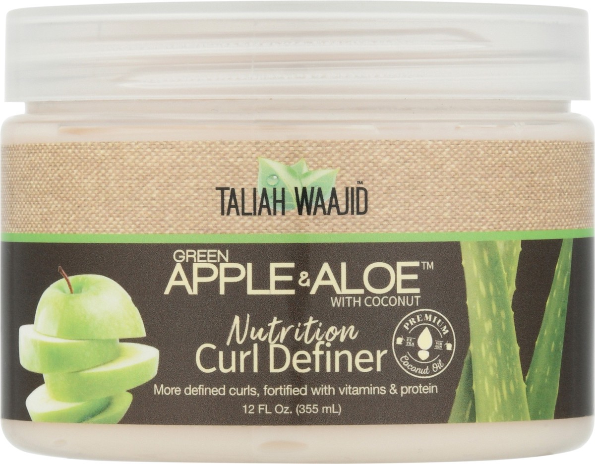 slide 3 of 9, Taliah Waajid Nutrition Green Apple & Aloe with Coconut Curl Definer 12 fl oz, 12 fl oz