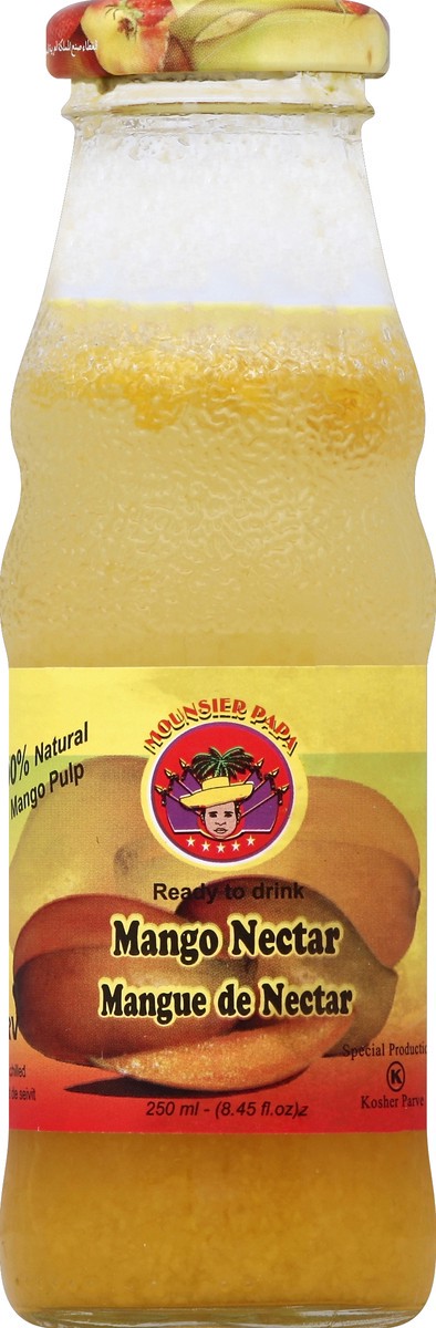 slide 3 of 4, Mounsier Papa Mango Nectar 250 ml, 8.4 oz