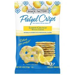 Snack Factory Lemon Crunch Prtzl Crsps