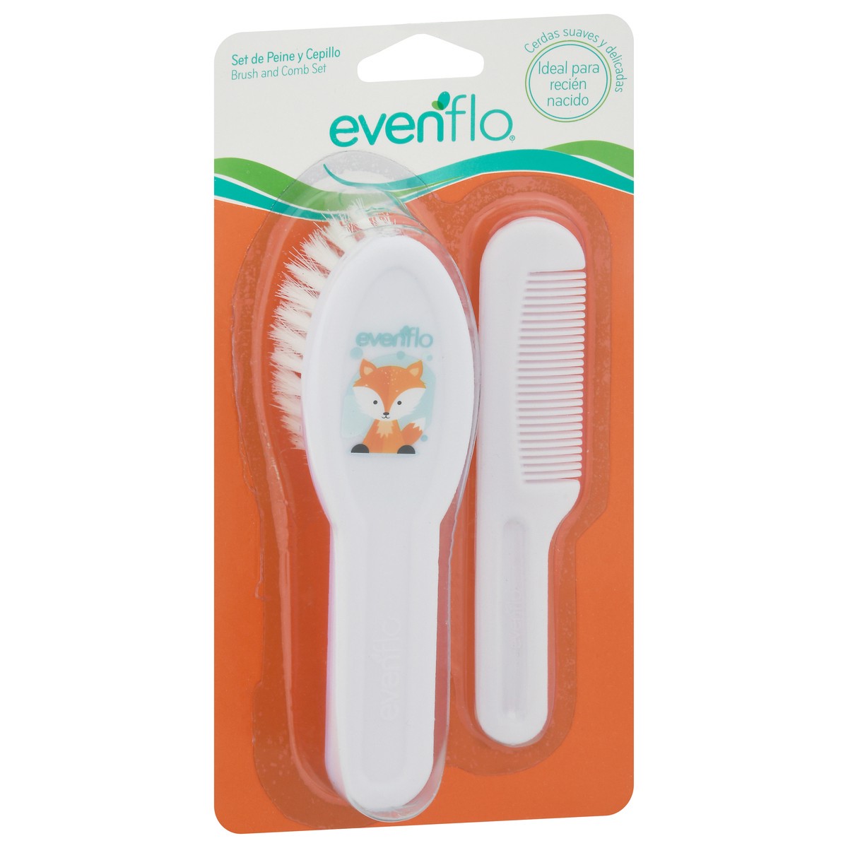 slide 9 of 10, Evenflo Brush and Comb Set 2 Piece 1 ea, 1 ct
