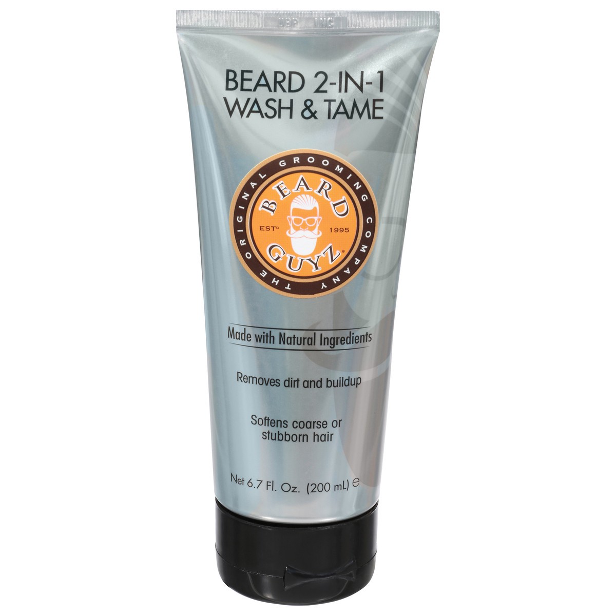 slide 1 of 9, Beard Guyz Beard 2-in-1 Wash & Tame, 6.7 fl oz