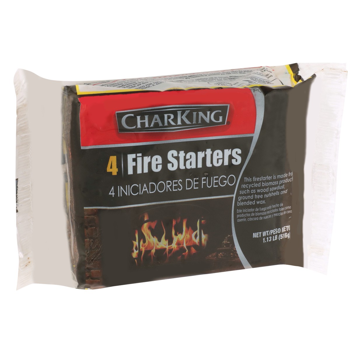 slide 6 of 8, CharKing Fire Starters, 1.13 lb