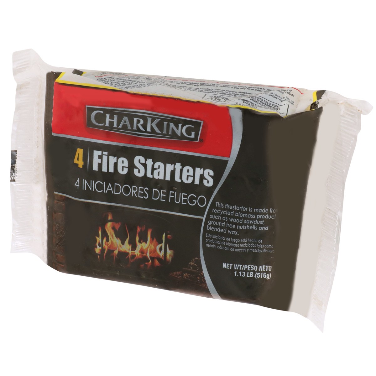 slide 7 of 8, CharKing Fire Starters, 1.13 lb