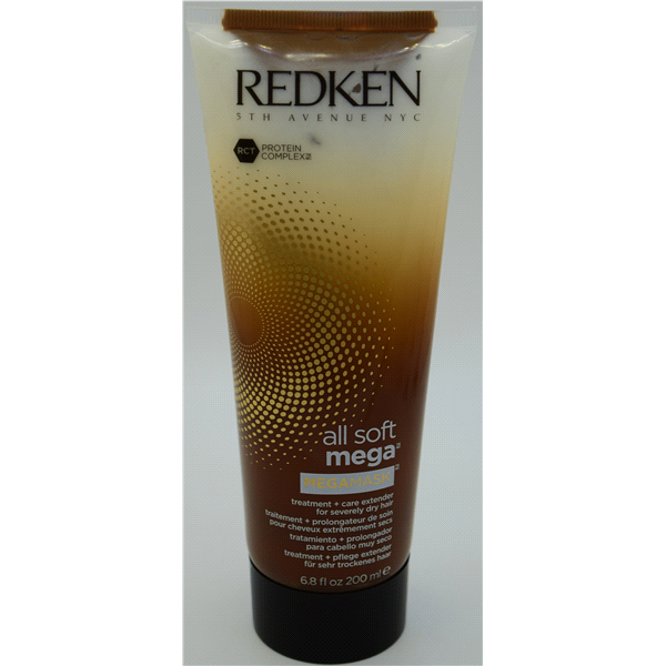 slide 1 of 1, Redken All Soft Mega Mega Mask, 6.8 oz