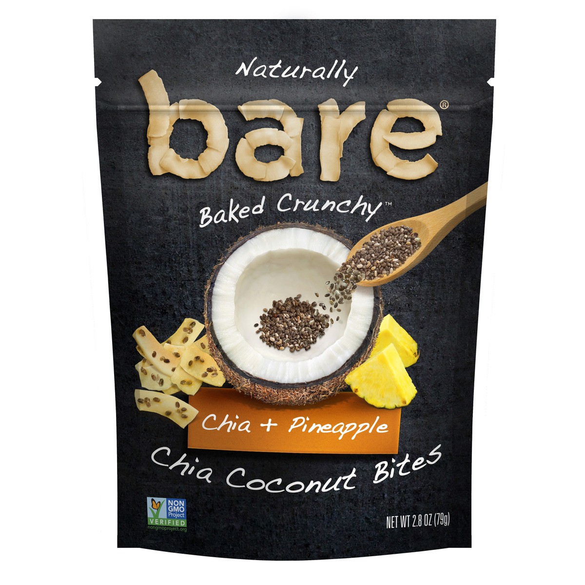 slide 3 of 4, Bare Coconut Chips, 2.8 oz