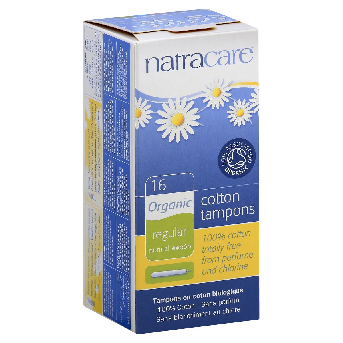 slide 3 of 10, Natracare Tampons 16 ea, 16 ct