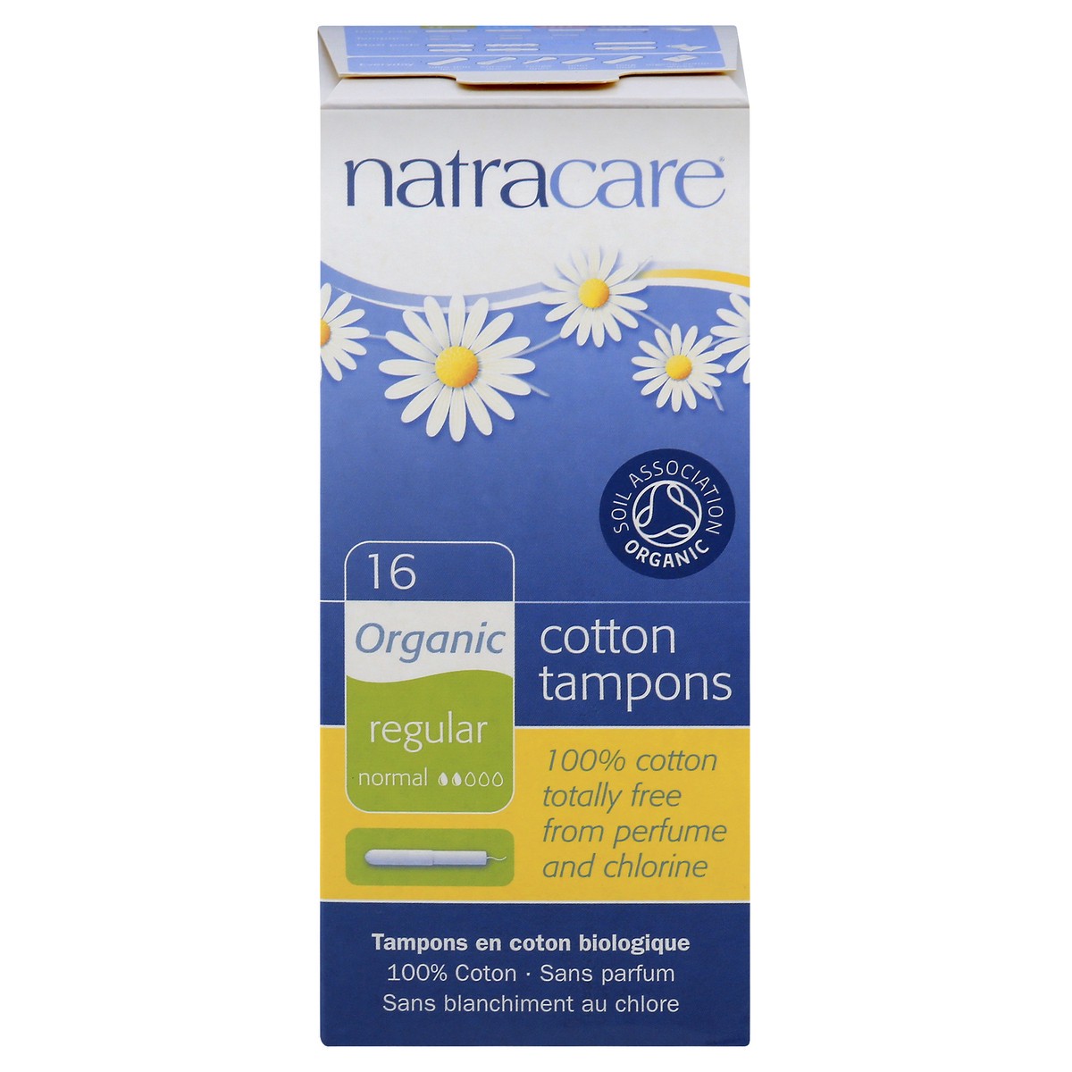 slide 9 of 10, Natracare Tampons 16 ea, 16 ct