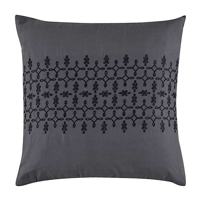 slide 1 of 1, Bridge Street Riley Square Throw Pillow - Indigo, 1 ct