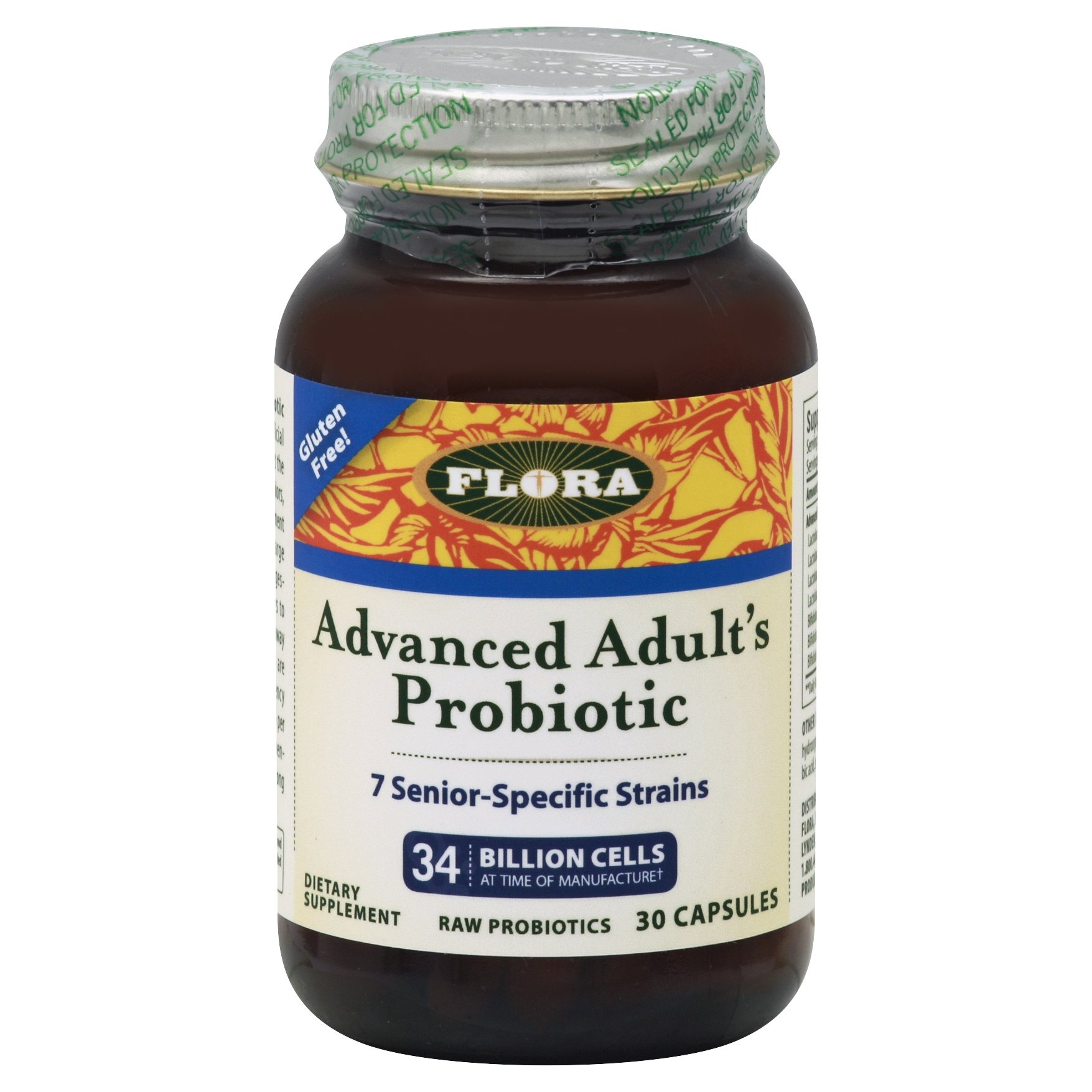 slide 1 of 1, Flora Udo's Choice Advanced Adults Probiotic Vegetarian Capsules, 30 ct
