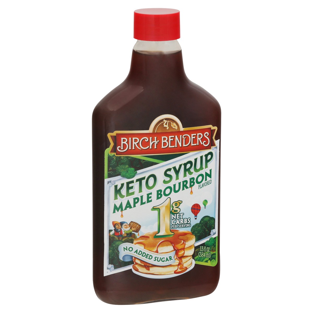 slide 9 of 9, Birch Benders Maple Bourbon Flavored Keto Syrup 13 fl oz, 13 oz