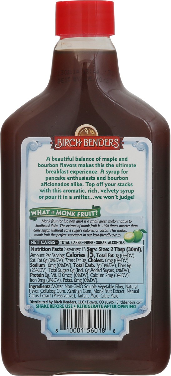 slide 7 of 9, Birch Benders Maple Bourbon Flavored Keto Syrup 13 fl oz, 13 oz