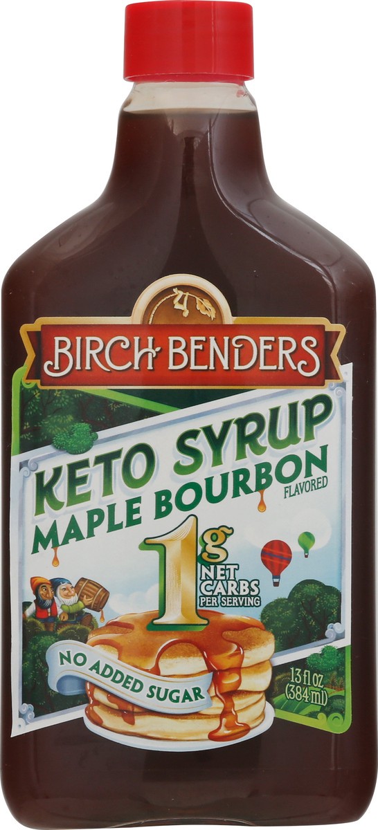 slide 8 of 9, Birch Benders Maple Bourbon Flavored Keto Syrup 13 fl oz, 13 oz