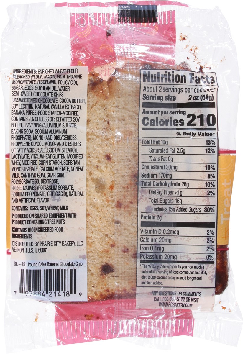 slide 13 of 14, Pcb Banana Choc Chip Butr Ck, 1 ct
