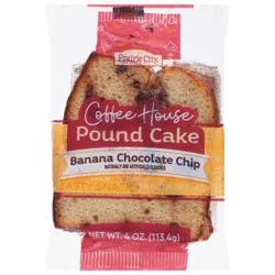 Prairie City Bakery Coffee House Banana Chocolate Chip Pound Cake 4 oz