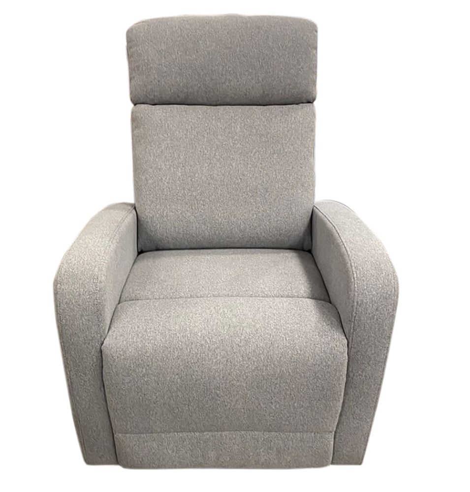 slide 1 of 1, HD Designs Ryder Swivel Glider Recliner - Gray, 1 ct