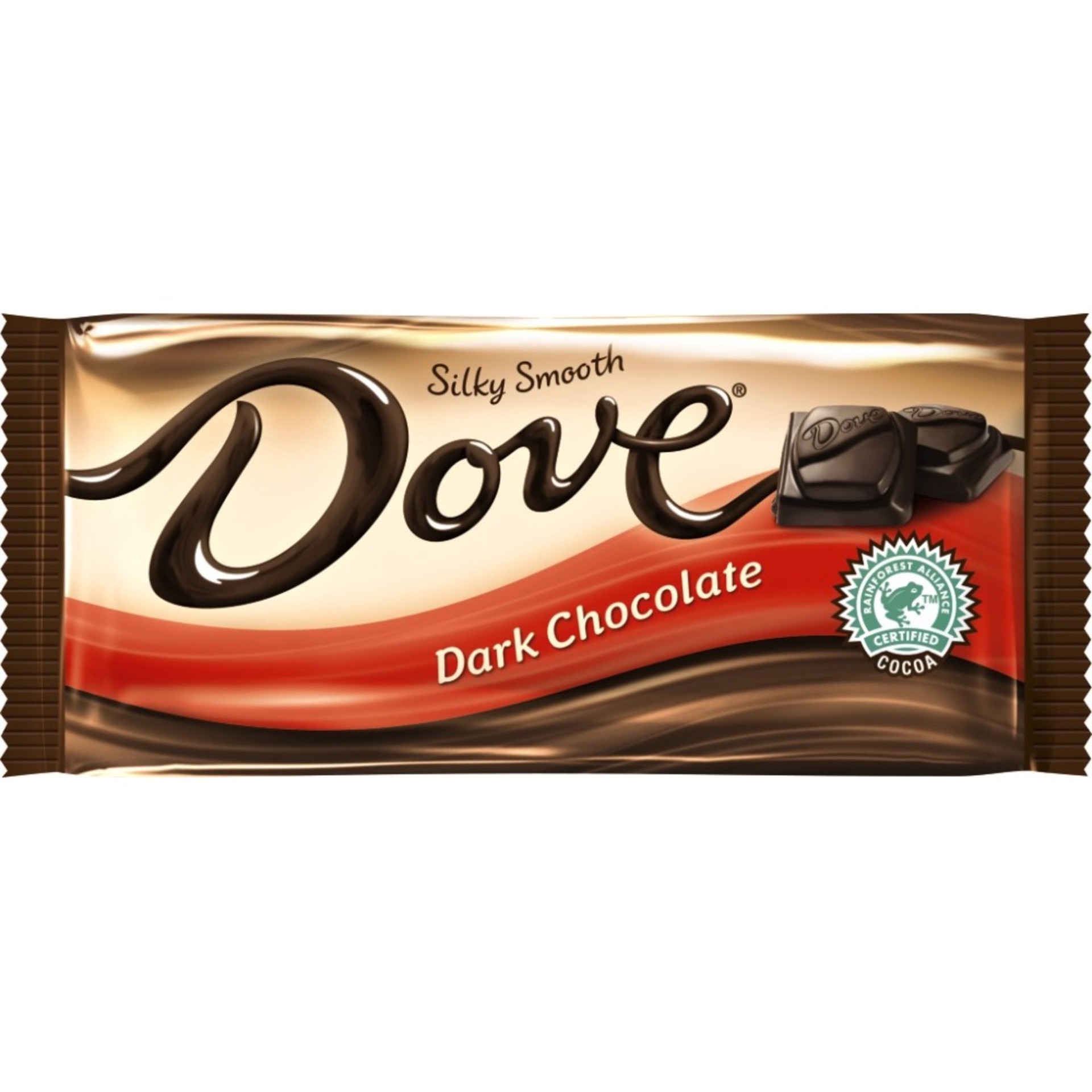 slide 1 of 2, Dove Dark Chocolate Large Bar 3.3 oz, 3 oz