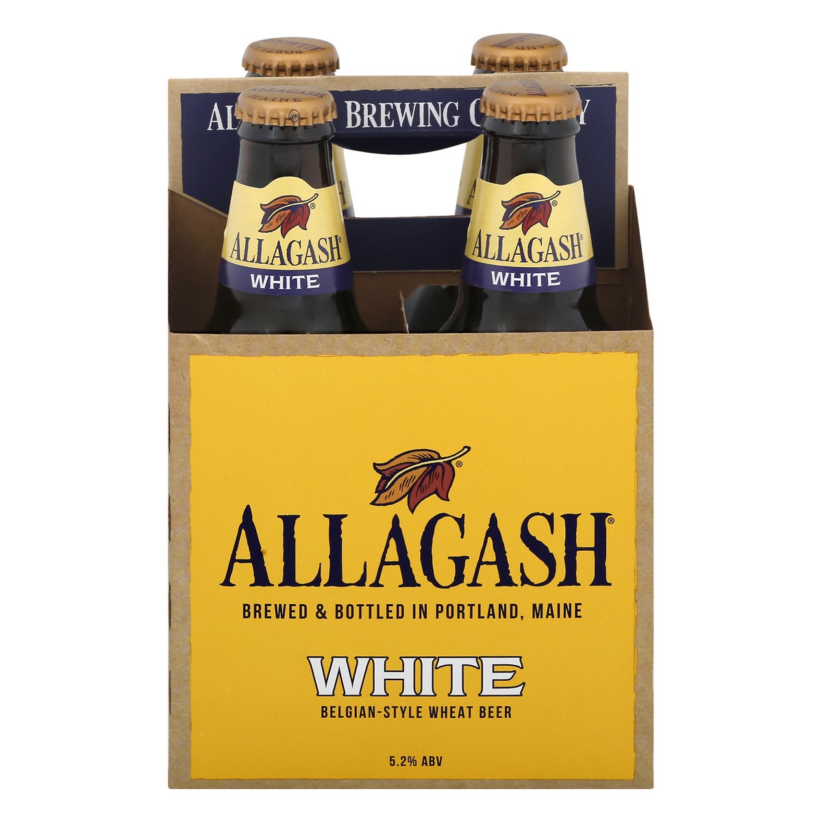 slide 1 of 9, Allagash White Beer 4 ea, 4 ct