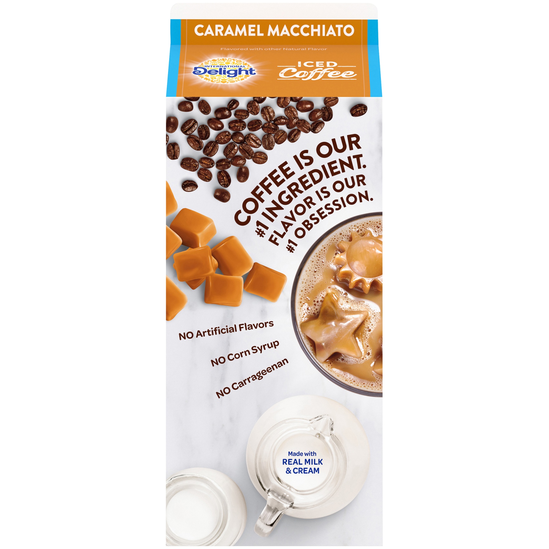 slide 4 of 7, International Delight Caramel Macchiato Iced Coffee, 64 fl oz
