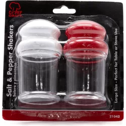 Chef Craft Salt and Pepper Shakers - 1 Count