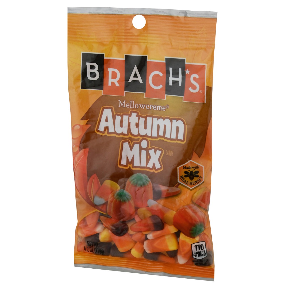 slide 8 of 11, Brach's 74848 155984 Halloween Autumn Mix 18ct Peg Halloween 4.2 oz Sugar, 4.2 oz