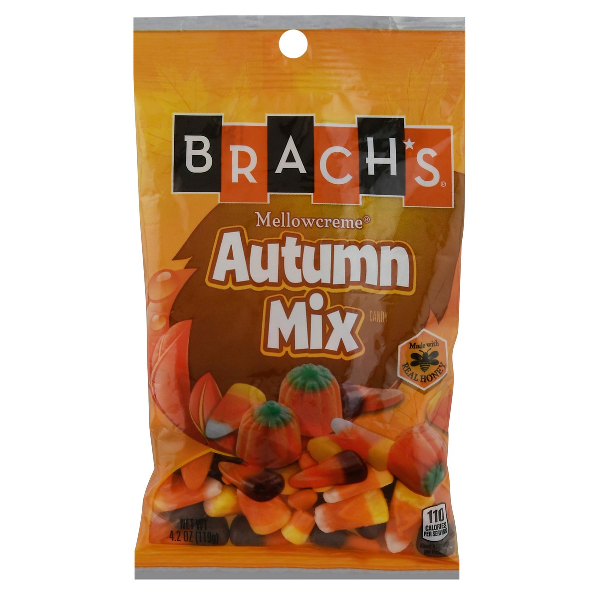 slide 11 of 11, Brach's 74848 155984 Halloween Autumn Mix 18ct Peg Halloween 4.2 oz Sugar, 4.2 oz