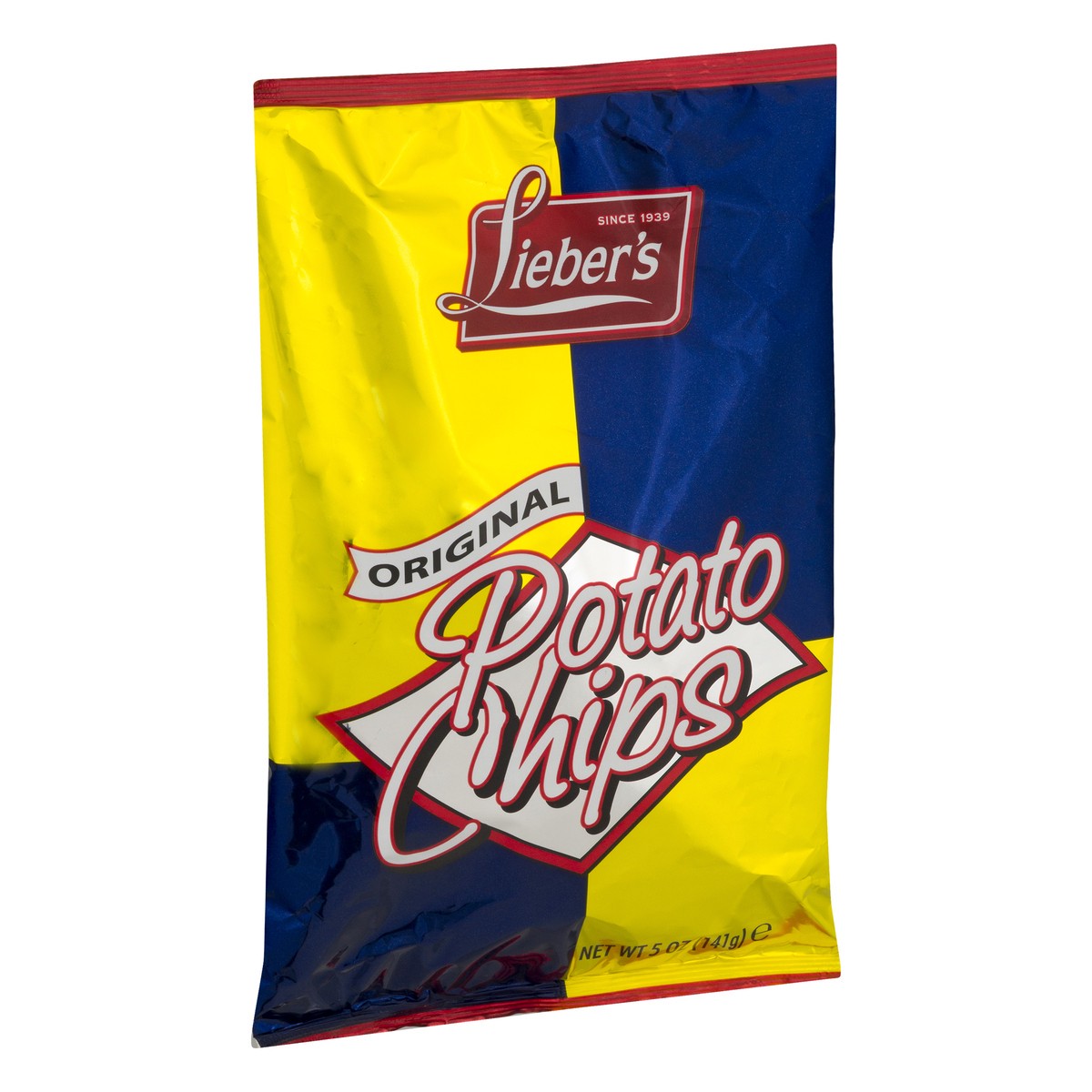 slide 9 of 9, Lieber's Original Potato Chips 5 oz, 5 oz