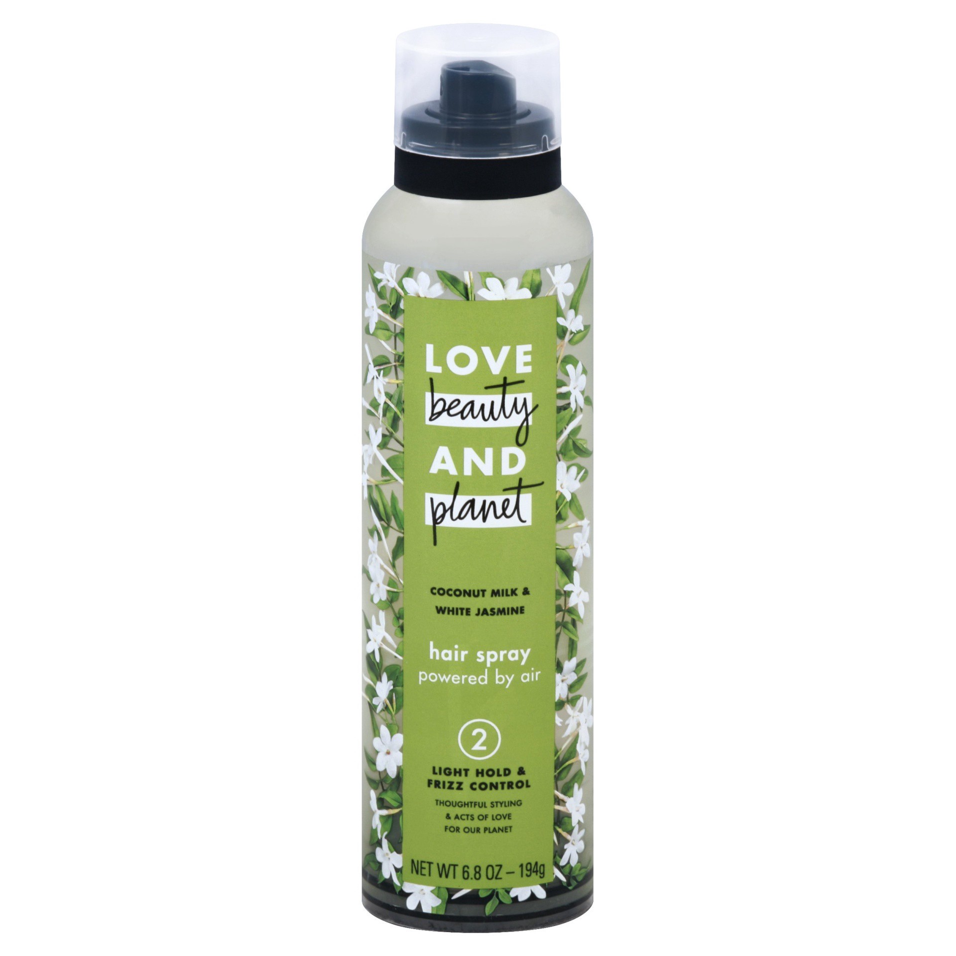 slide 1 of 5, Love Beauty and Planet Coconut Milk and White Jasmine Light Hold & Frizz Control Hair Spray , 6.7 oz