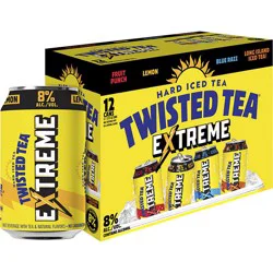 Twisted Tea Extreme Assorted Hard Iced Tea 12 - 12 fl oz Cans