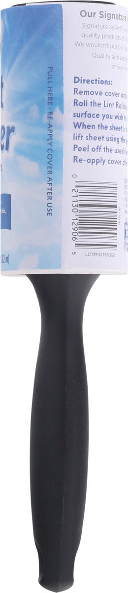 slide 6 of 9, Signature Select S Sel Lint Roller, 60 sheets