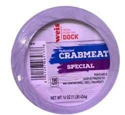 Pasteurized, Blue Swimming Crab Special Crab Meat