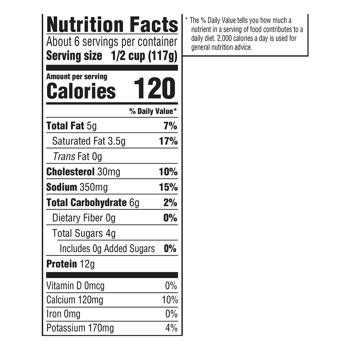 slide 3 of 10, Breakstone's Small Curd Cottage Cheese with 4% Milkfat, 24 oz Tub, 680 g