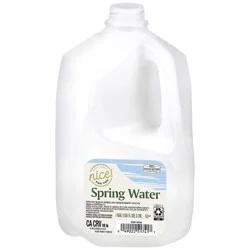 Nice! Spring Water 1 Gallon Bottle - 128 oz