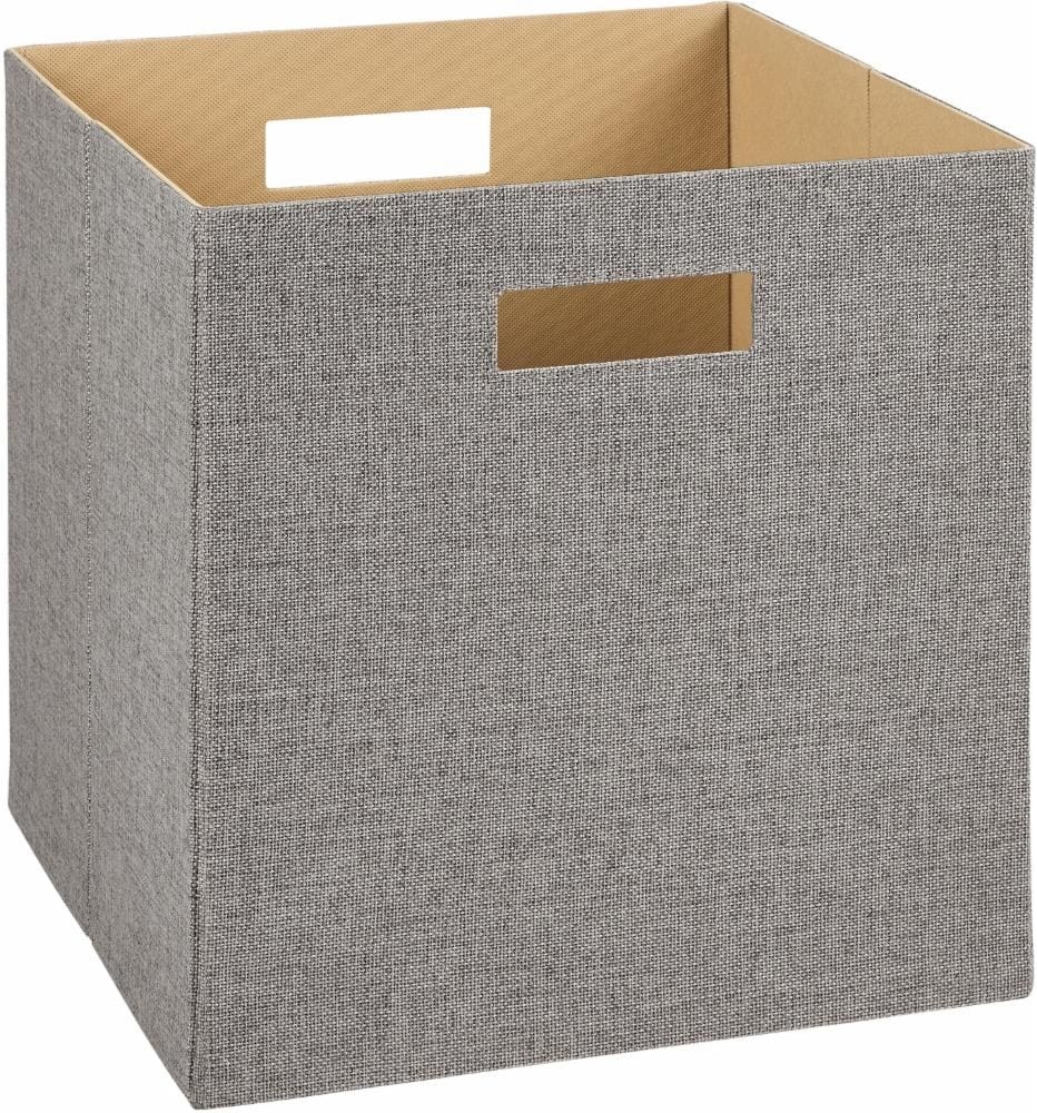 slide 1 of 1, ClosetMaid Decorative Cube Storage Drawer - Gray, 13 in x 13 in