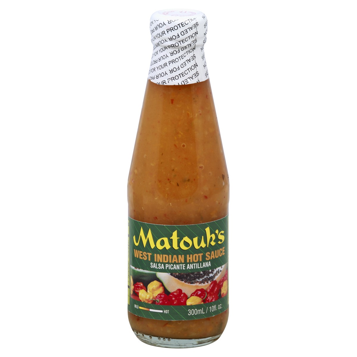 slide 6 of 7, Matouk's West Indian Hot Sauce, 10 oz