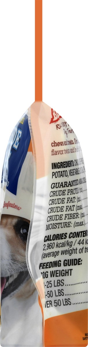 slide 6 of 9, Beefeater Beefhide Oven-Baked Chicken/Chicken Liver & Sweet Potato Dog Treats 12.0 oz, 12 oz