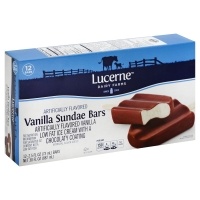 slide 1 of 9, Lucerne Dairy Farms Ice Cream Bars Vanilla Sundae, 