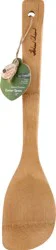 Helen's Asian Kitchen 12 Inch Bamboo Corner Spoon - 1 ea
