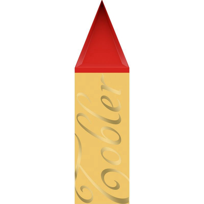 slide 10 of 14, TOBLERONE Tiny Milk Chocolate Bars with Honey and Almond Nougat, 1 Gift Bag (18 Pieces), 5.07 oz