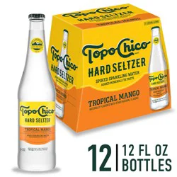 Topo Chico Tropical Mango Hard Seltzer 12 - 12 fl oz Bottles