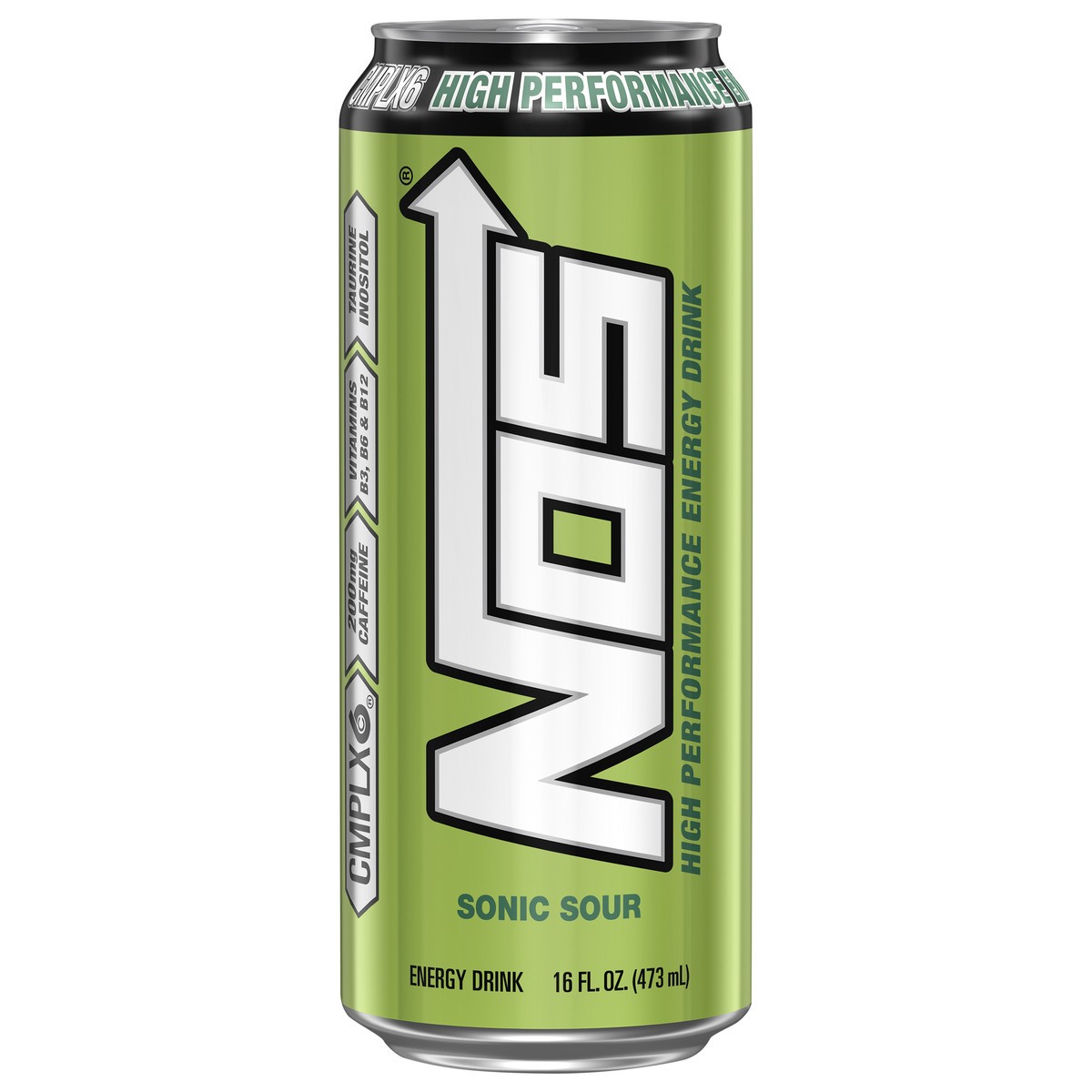 slide 1 of 2, NOS High Performance Sonic Sour Energy Drink - 16 fl oz, 16 fl oz