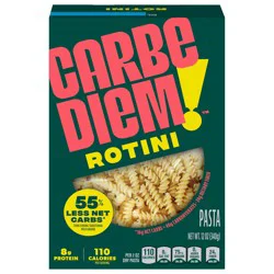 Carbe Diem! Rotini Pasta, 12 oz