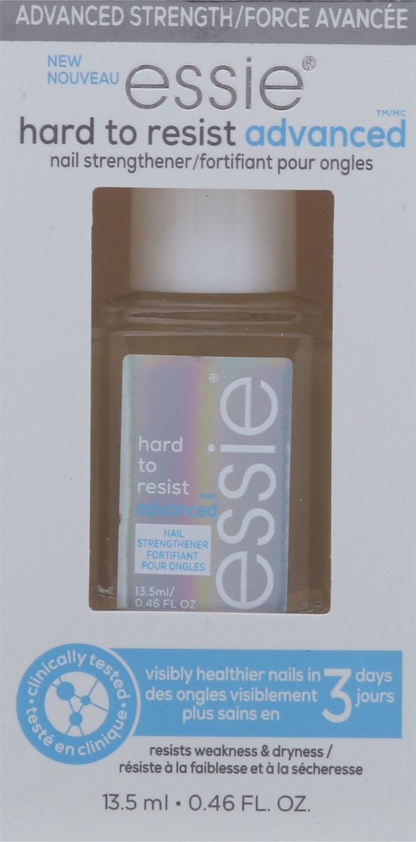 slide 8 of 12, essie Hard to Resist Advanced Nail Strengthener 0.46 fl oz, 0.46 fl oz