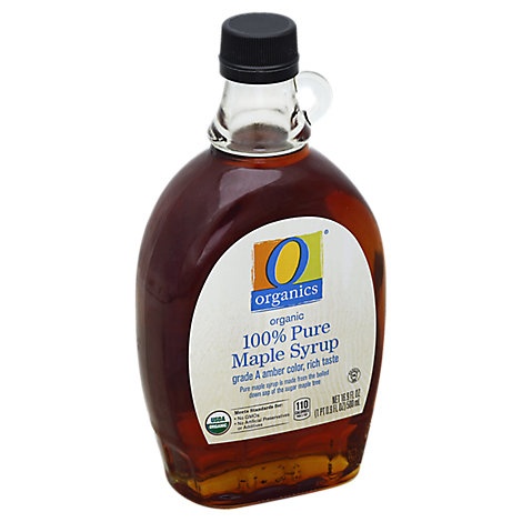 slide 1 of 1, O Organics Organic Syrup Maple Pure 100%, 16.9 fl oz