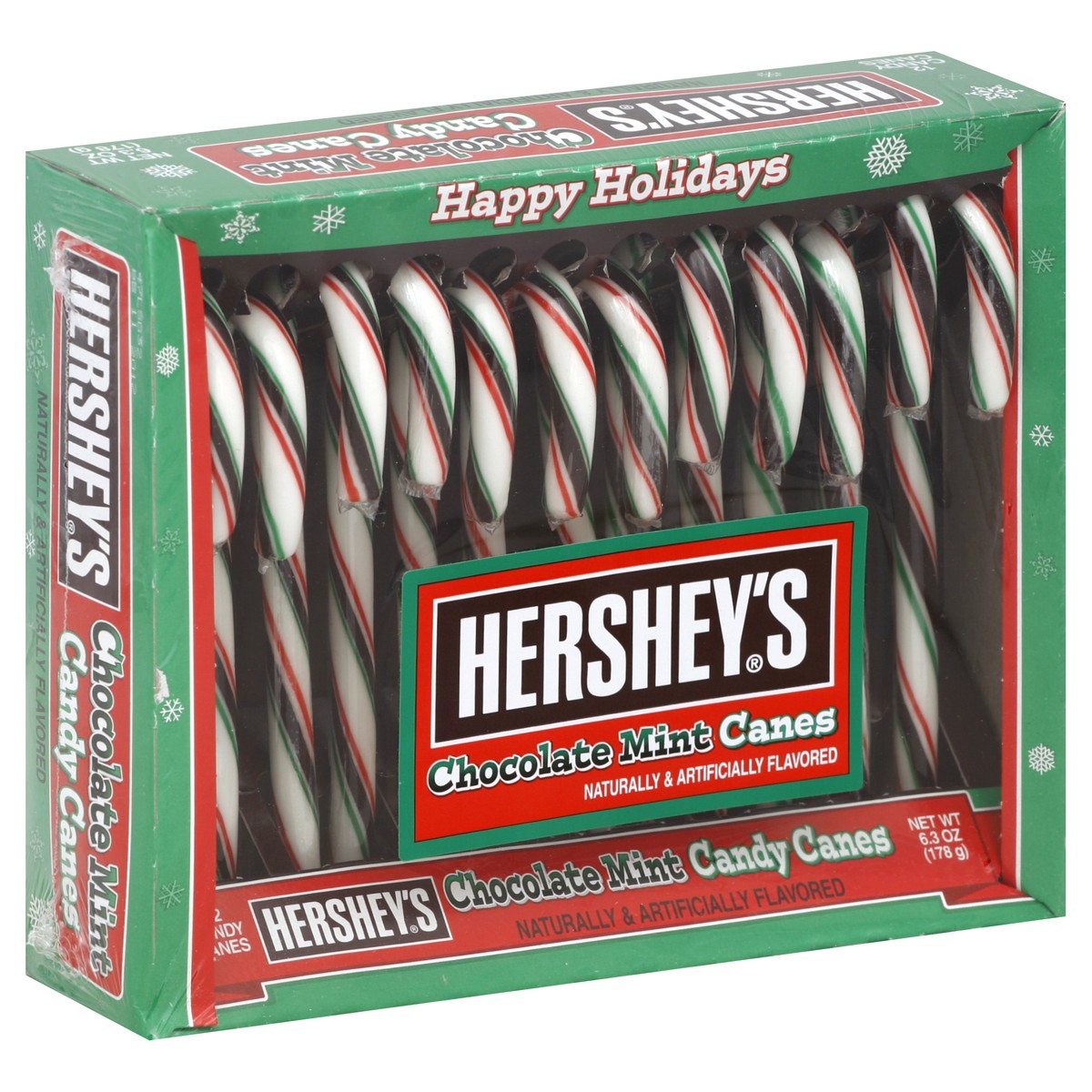 slide 3 of 4, Hershey's Candy Canes 12 ea, 12 ct