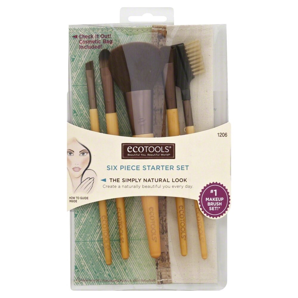 slide 1 of 2, EcoTools Starter Brush Set, 6 pc