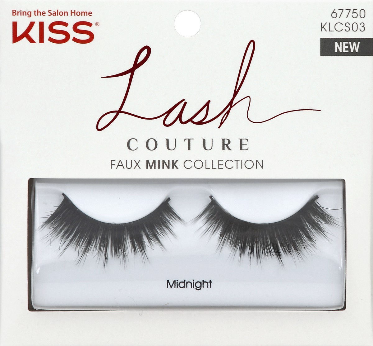 slide 3 of 4, Kiss Lash Couture Singles - Midnight, 1 ct