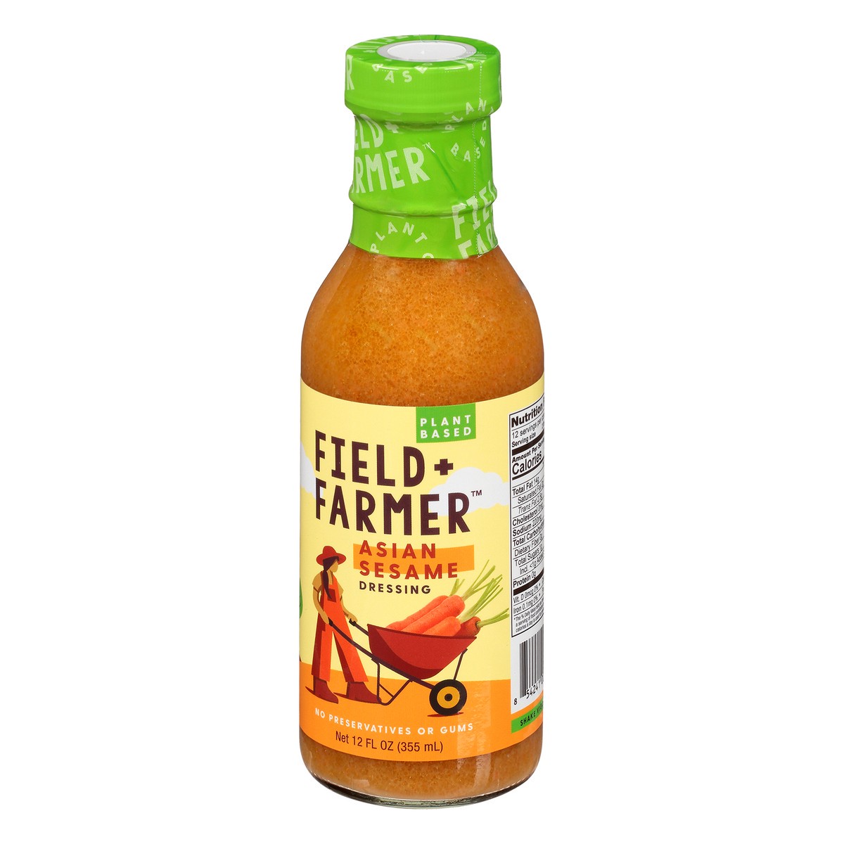 slide 5 of 10, Field + Farmer Asian Sesame Dressing 12 oz, 1 ct