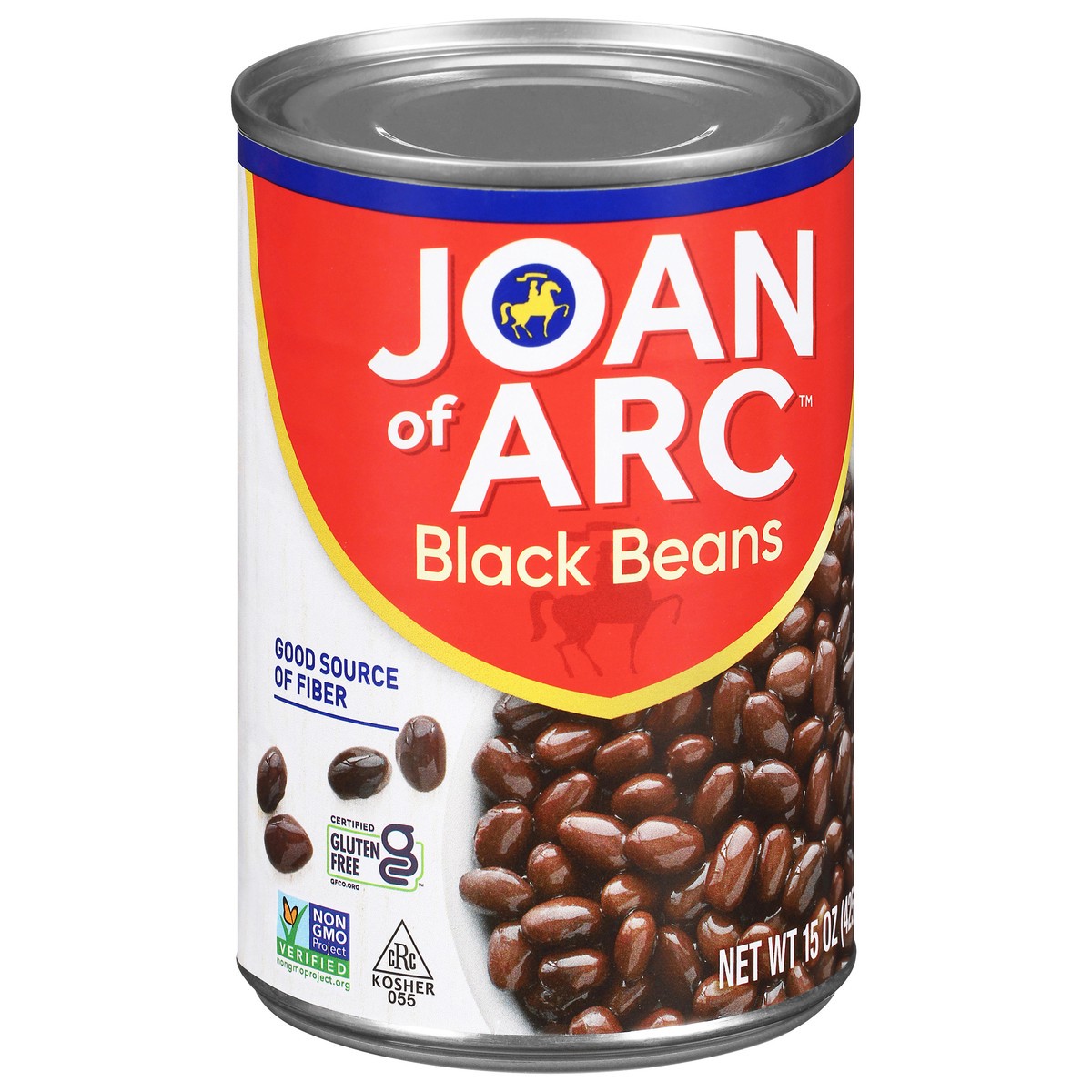 slide 3 of 3, Joan of Arc Black Beans, 15 oz, 15 oz